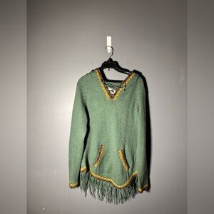 The Alpaca Connection Handmade Alpaca Wool Hoodie Women’s Size Large
